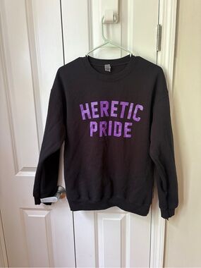 Mountain Goats Heretic Pride Black Crewneck Sweatshirt